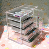 Large Clear Acrylic Display Box Stand Up Jewelry Display Box Lucite Jewelry Display