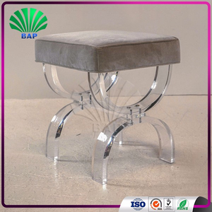 Modern Attractive Acrylic Stool Top Grade Handmade Acrylic Chair China Made