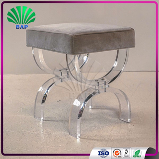 Modern Attractive Acrylic Stool Top Grade Handmade Acrylic Chair China Made