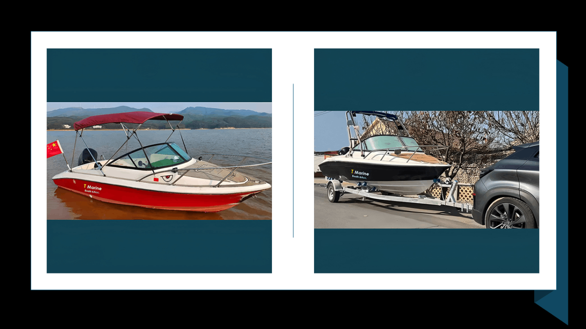 18ft FRP speed boat 18ft FRP rychlostní člun