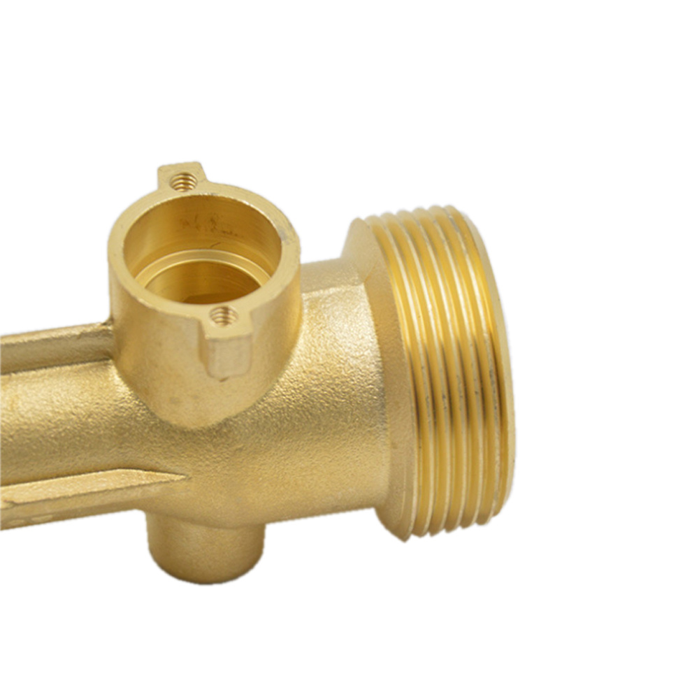 Tubo de base de latón del metro de agua del calor ultrasónico de la fábrica