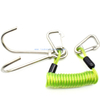 Wholesale 316 SS Scuba Diving Reef Drift Double Hook with Spiral Coil Lanyard