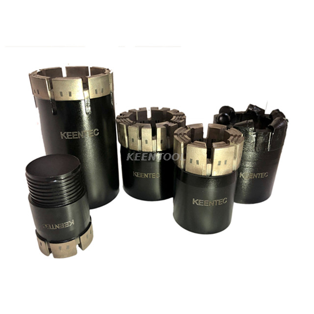 Пропитанные алмазом геологические буровые коронки Bq Nq Hq Pq