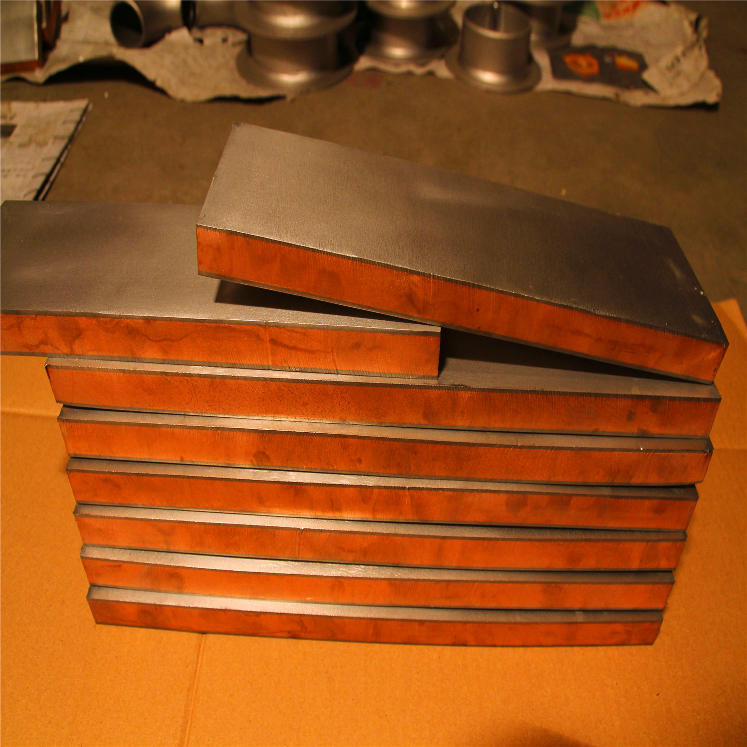 titanium clad copper clad titanium sheet