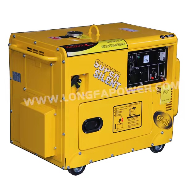 6500W/7000W GASOLINE SILENT GENERATOR (LF8000)