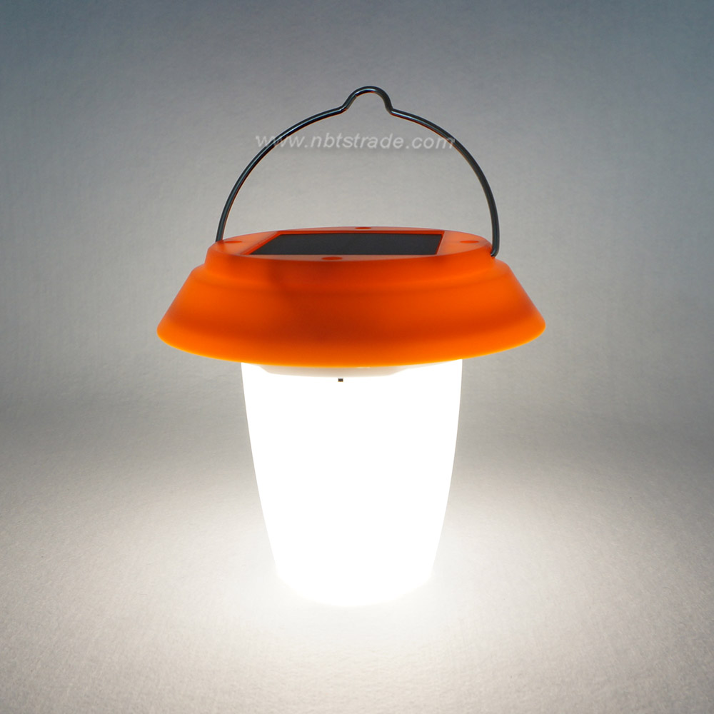 Portable Solar Powered LED Lamp Camping Lantern