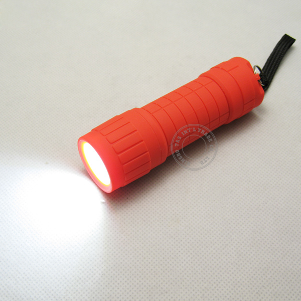  Plastic COB LED Flashlight