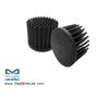 GooLED-NIC-11080 Pin Fin Heat Sink Φ110mm for Nichia