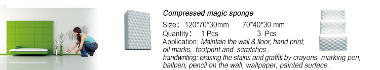 Household Cleaning pack  18pcs from lfsponge include Compressed-magic-sponge Paquet de nettoyage domestique 18pcs de lfsponge comprend une éponge magique comprimée