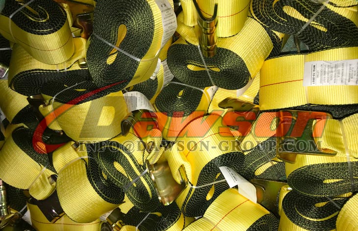 フラット フック付き 4 インチ 30 フィート ラチェット ストラップ - Dawson Group Ltd. - 中国メーカー、サプライヤー、工場