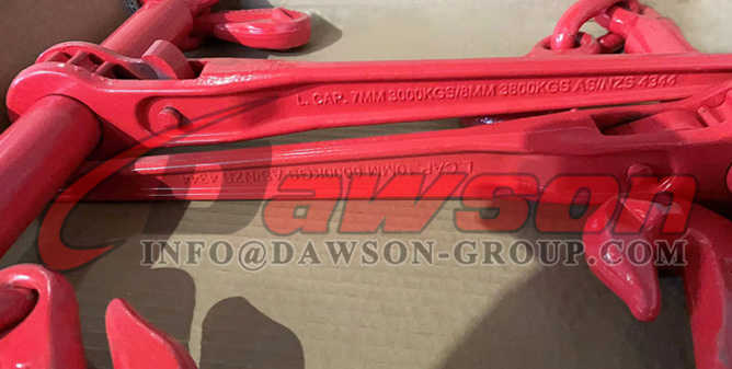 Grade70 オーストラリア タイプ ラチェット タイプ ロード バインダー、クレードル グラブ フック付き - Dawson Group Ltd. - 中国メーカー、サプライヤー、工場