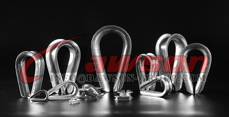 Dedal de cable galvanizado DIN 6899 tipo A, Dedal de cable - Dawson Group Ltd. - Fabricante, proveedor, f&aacute;brica de China