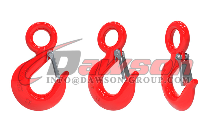 Gancho de ojo de acero al carbono forjado DS225 con pestillo - Dawson Group Ltd. - Fabricante, proveedor de China