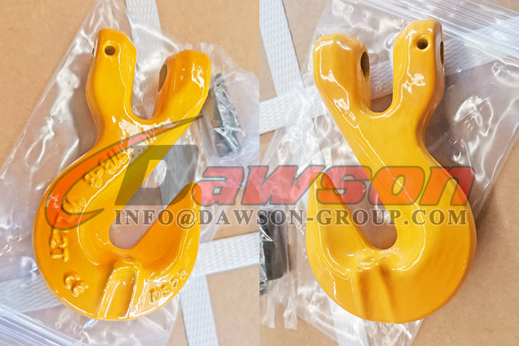DS086 G80 Gancho de agarre de cuna con acortamiento de horquilla con alas para eslingas de cadena - Dawson Group Ltd. - Fabricante, proveedor y f&aacute;brica de China