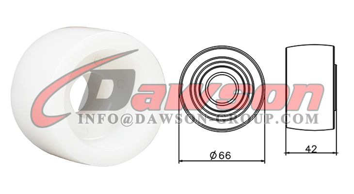 DS825011BCL-4 ナイロン ホイール、ジャッキ ホイール、トレーラー交換用ジャッキ ホイール、プロフェッショナル ガレージ ジャッキ - Dawson Group Ltd. - 中国メーカー、サプライヤー、工場