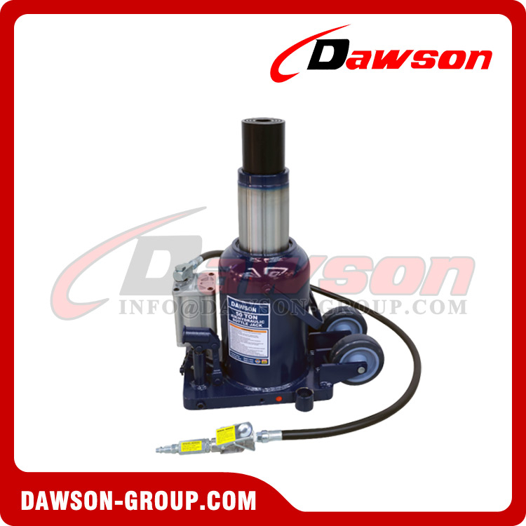 DSQ50002 Gato hidráulico neumático extraíble con ruedas de 50 toneladas, Gato neumático extraíble con ruedas de alta resistencia