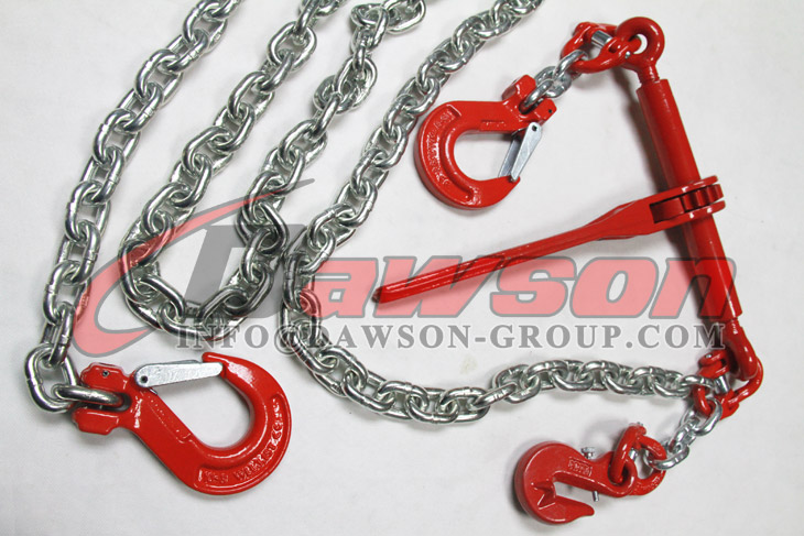 Correntes de amarra&ccedil;&atilde;o G80 com catraca, amarra&ccedil;&atilde;o de corrente com catraca grau 80 - Dawson Group Ltd. - Fabricante, fornecedor, f&aacute;brica na China