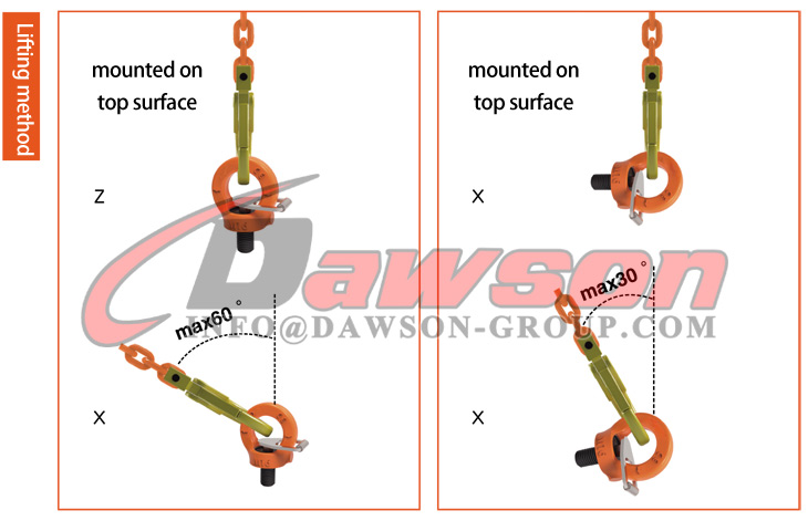 Anillo giratorio tipo ojo DS084 G80 con llave inglesa - Dawson Group Ltd. - Fabricante, proveedor de China