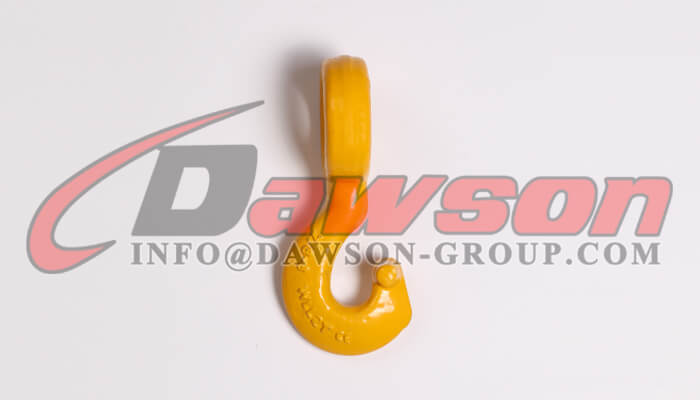 DS026 G80 Gancho de gargantilla con ojo giratorio de acero de aleaci&oacute;n forjado para eslingas de cadena - Dawson Group Ltd. - Fabricante, f&aacute;brica de China