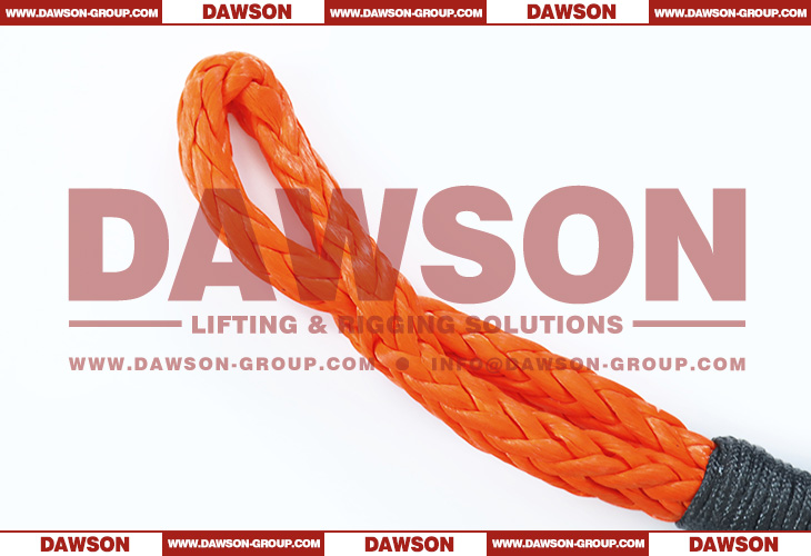 Grillete blando HMPE, cuerda UHMWPE trenzada simple para recuperaci&oacute;n todoterreno, marina, agricultura, miner&iacute;a industrial - Dawson Group Ltd. - Proveedor de China, F&aacute;brica