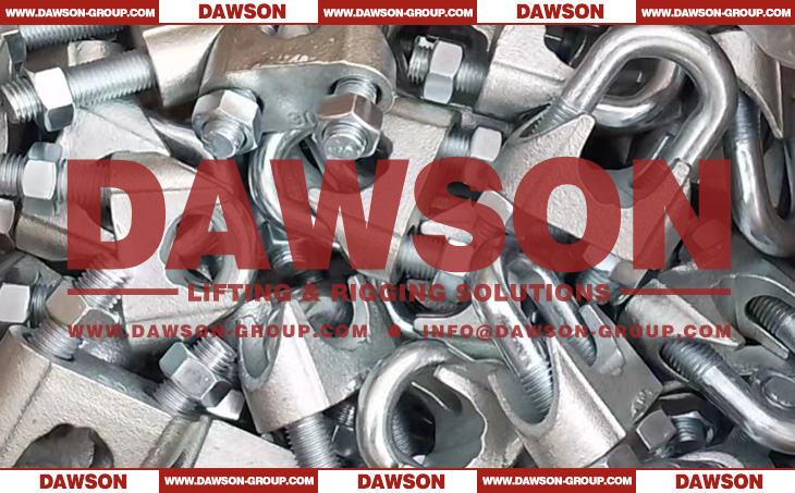 DIN 741 Galv.Clip de cable de alambre de fundici&oacute;n maleable - Dawson Group Ltd. - Fabricante, proveedor de China