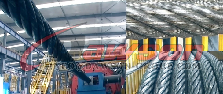 Cable de acero para la industria petrolera - Dawson Group Ltd. - Fabricante, f&aacute;brica de China