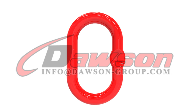 DS033 A-343 G80 Elo mestre tipo europeu para eslingas de eleva&ccedil;&atilde;o de corrente Eslingas de eleva&ccedil;&atilde;o de cabo de a&ccedil;o - Dawson Group Ltd. - Fabricante, fornecedor, f&aacute;brica na China