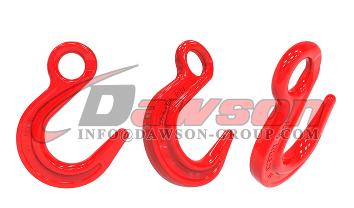 Gancho de fundici&oacute;n de ojo de acero de aleaci&oacute;n forjado DS116 G80 con ojo plano - Dawson Group Ltd. - F&aacute;brica de China, fabricante