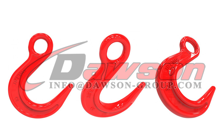 Gancho de ojo de aleaci&oacute;n DS220 G80, ganchos de apertura de garganta grande para polipasto general - Dawson Group Ltd. - F&aacute;brica de China, fabricante