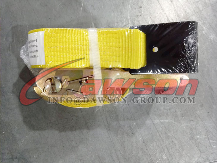 フラット フック付き 2 インチ 30 フィート ラチェット ストラップ - Dawson Group Ltd. - 中国工場、メーカー、サプライヤー