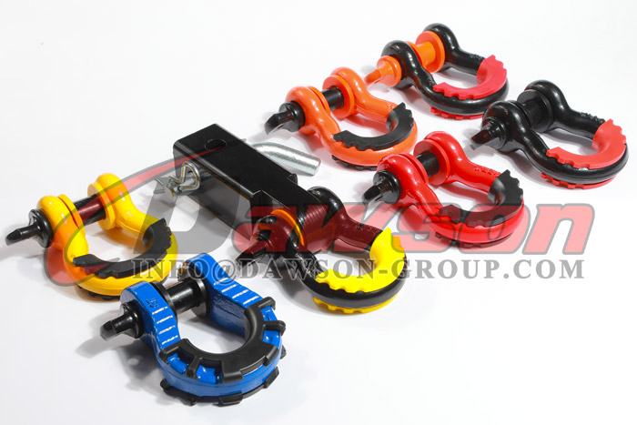 牽引およびリカバリストラップ用のPU保護付き鍛造スチールボウシャックル - Dawson Group Ltd. - 中国メーカー、サプライヤー、工場