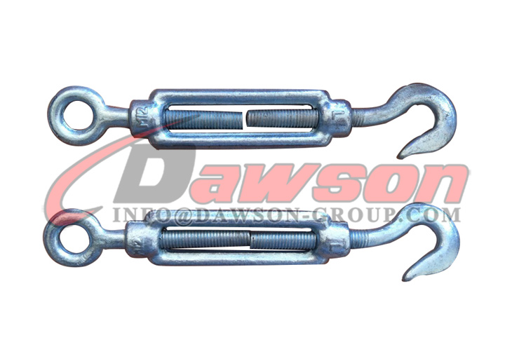 Tensor de gancho y ojo DIN 1480 - Dawson Group Ltd. - F&aacute;brica de China, fabricante