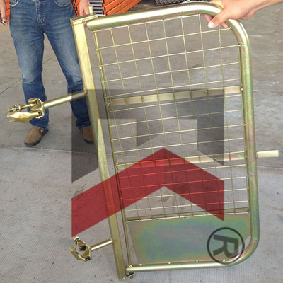 Puerta de acceso de escalera de andamios