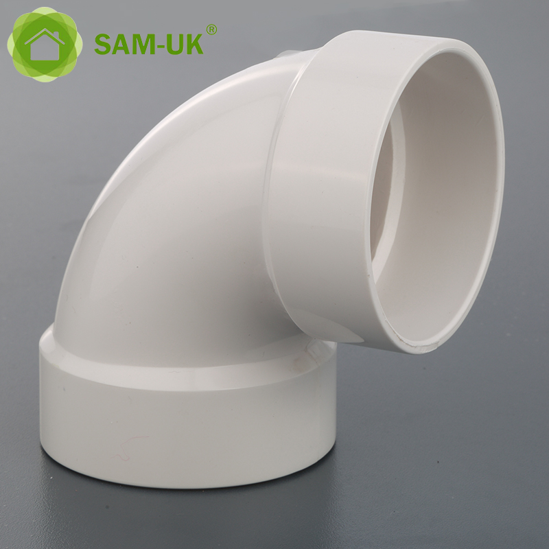 Fábrica al por mayor de alta calidad PVC tubo de plomería accesorios Fabricantes de plástico PVC Bend Tube