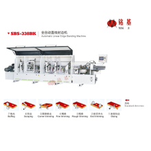Foshan Mingji SBS-338BK Automatic egde banding machine with 7 stations