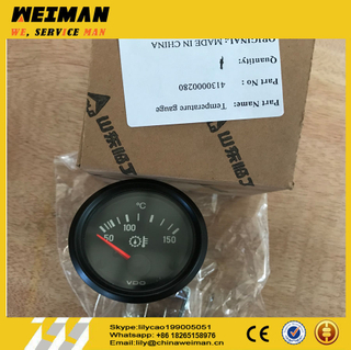 SDLG PARTS HYDRAULIC THERMOMETER YWBVDO 4130000280 FOR LG958 LOADER WITH BEST PRICE