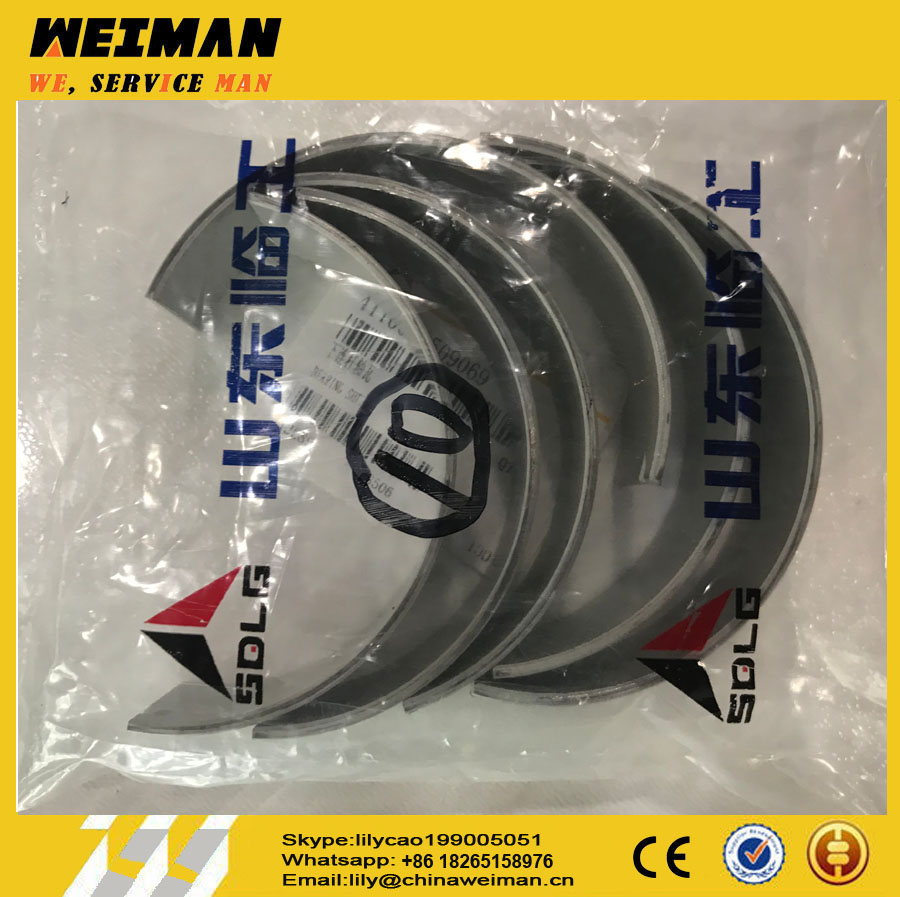 SDLG LG6225E excavator DEUTZ-DACHAI Engine BFM2012 parts LOWER BEARING SHELL 1004059-56D 4110000509069