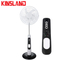 Battery Operated 16 Inch Rechargeable Solar Panel Fan Solar Powered Outdoor Fans Ac Dc Motor