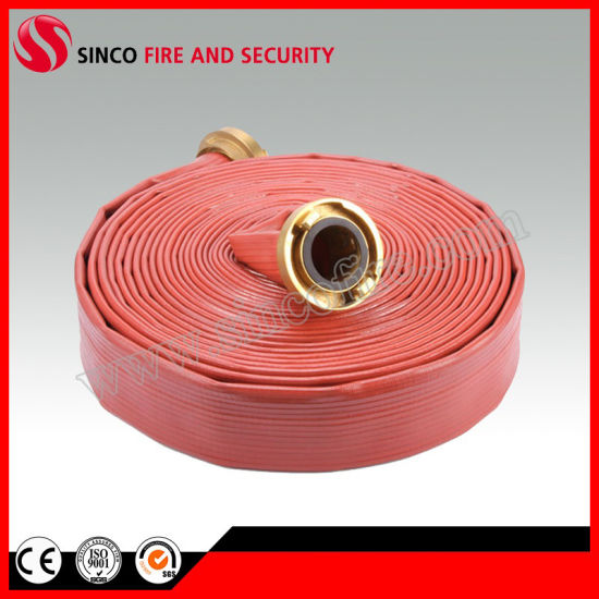 Colorful Polyester Jacket PVC Lining Fire Fighting Hose