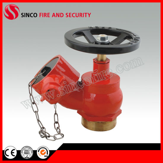 Flange Type Oblique Angle Fire Hydrant Landing Valve