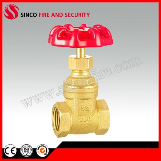 Fogred Brass Gate Valve for Water Control Valve