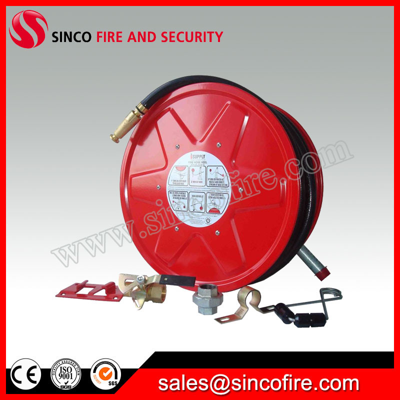 Manual Fixed Wall Mounted Used Fire Fighting Hose Reel - China