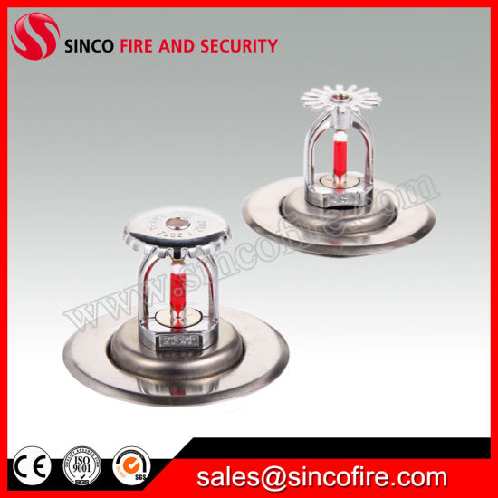 Recessed Pendent Fire Sprinkler Escutcheon Plate