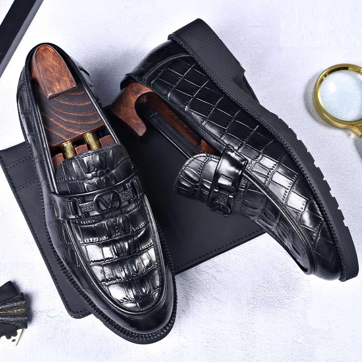 leather convenience shoes men's fashion shoes business dress men's shoes Zapatos de hombre de negocios