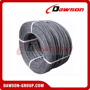 Productos de seda de alambre negro de bobina grande DSf00 Productos de alambre de hierro