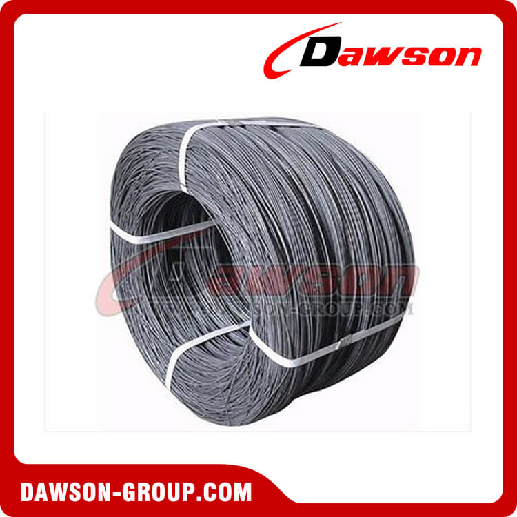 Productos de seda de alambre negro de bobina grande DSf00 Productos de alambre de hierro
