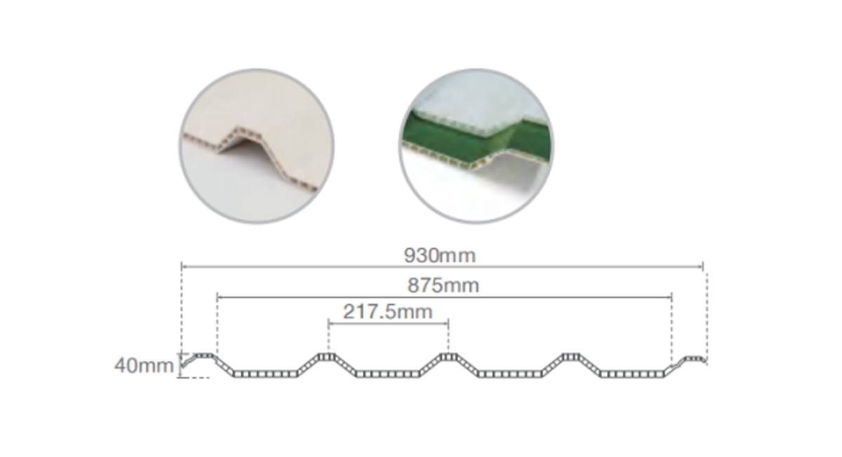 Hollow Roof Sheet 중공 지붕 시트