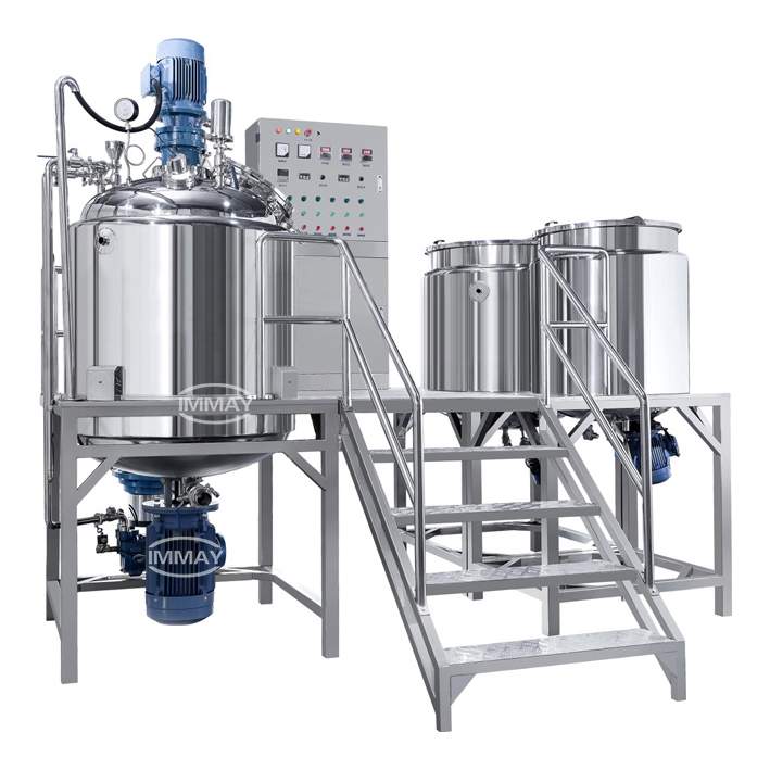 Vacuum emulsifier mixer tank supplier Lieferant von Vakuum-Emulgator-Mischertanks