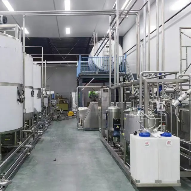 milk production line 우유 생산 라인