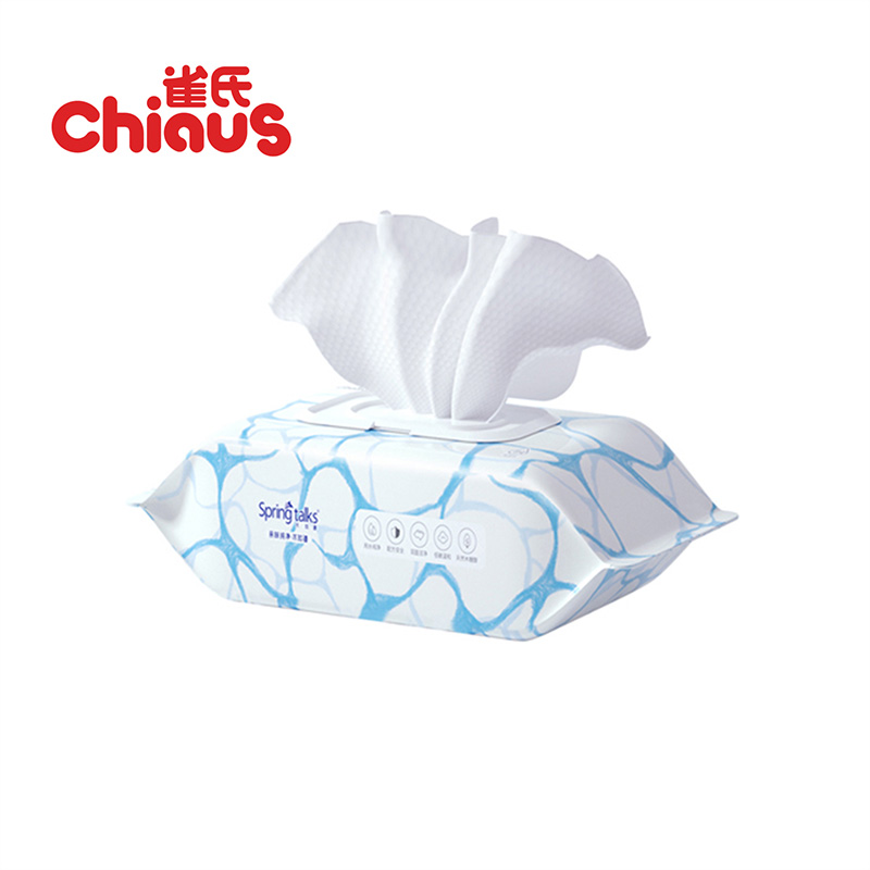 Chiaus Soft Care Disposable Baby Wet Wipes In Spunlace Non Woven Toallitas húmedas del bebé disponible del cuidado suave de Chiaus en Spunlace no tejido